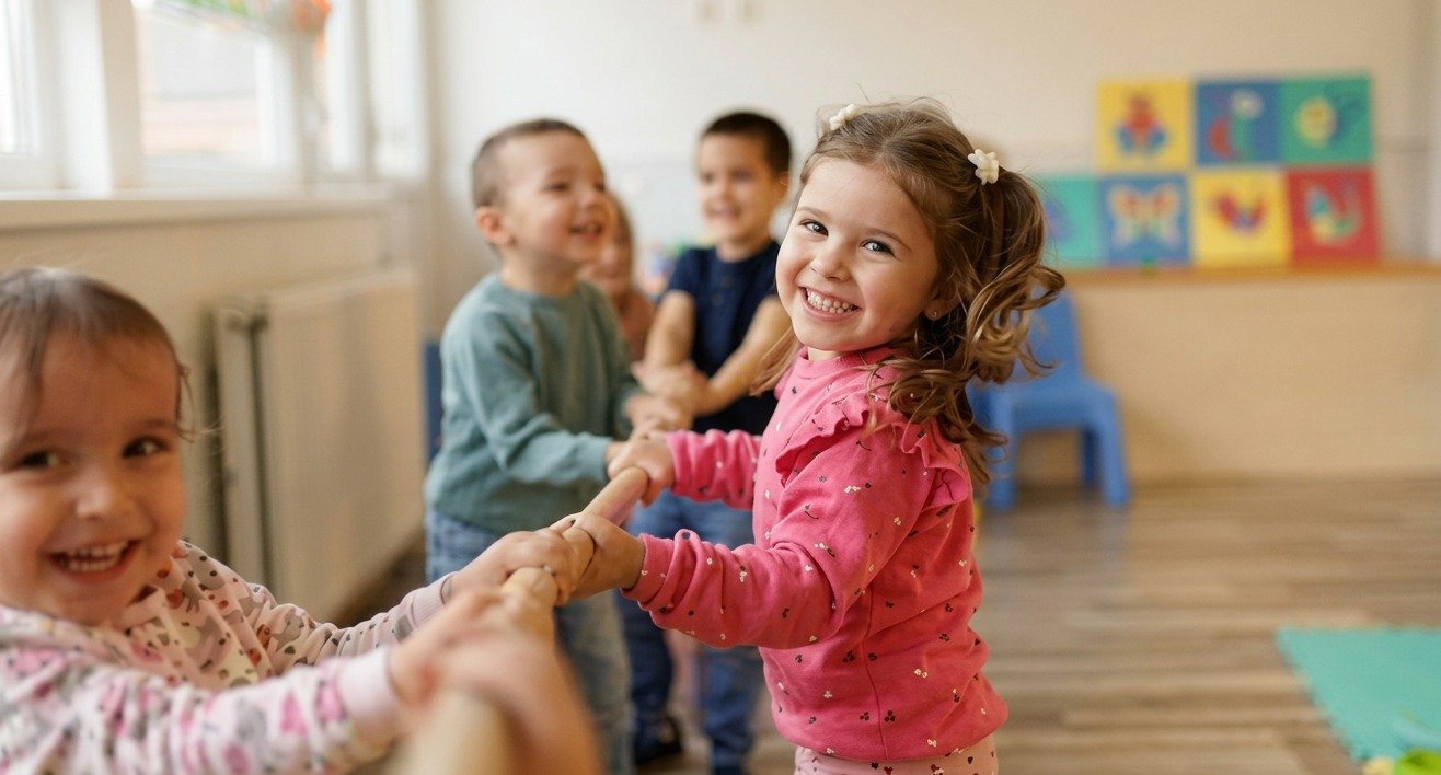 Children learning through play at Park Plaza Daycare